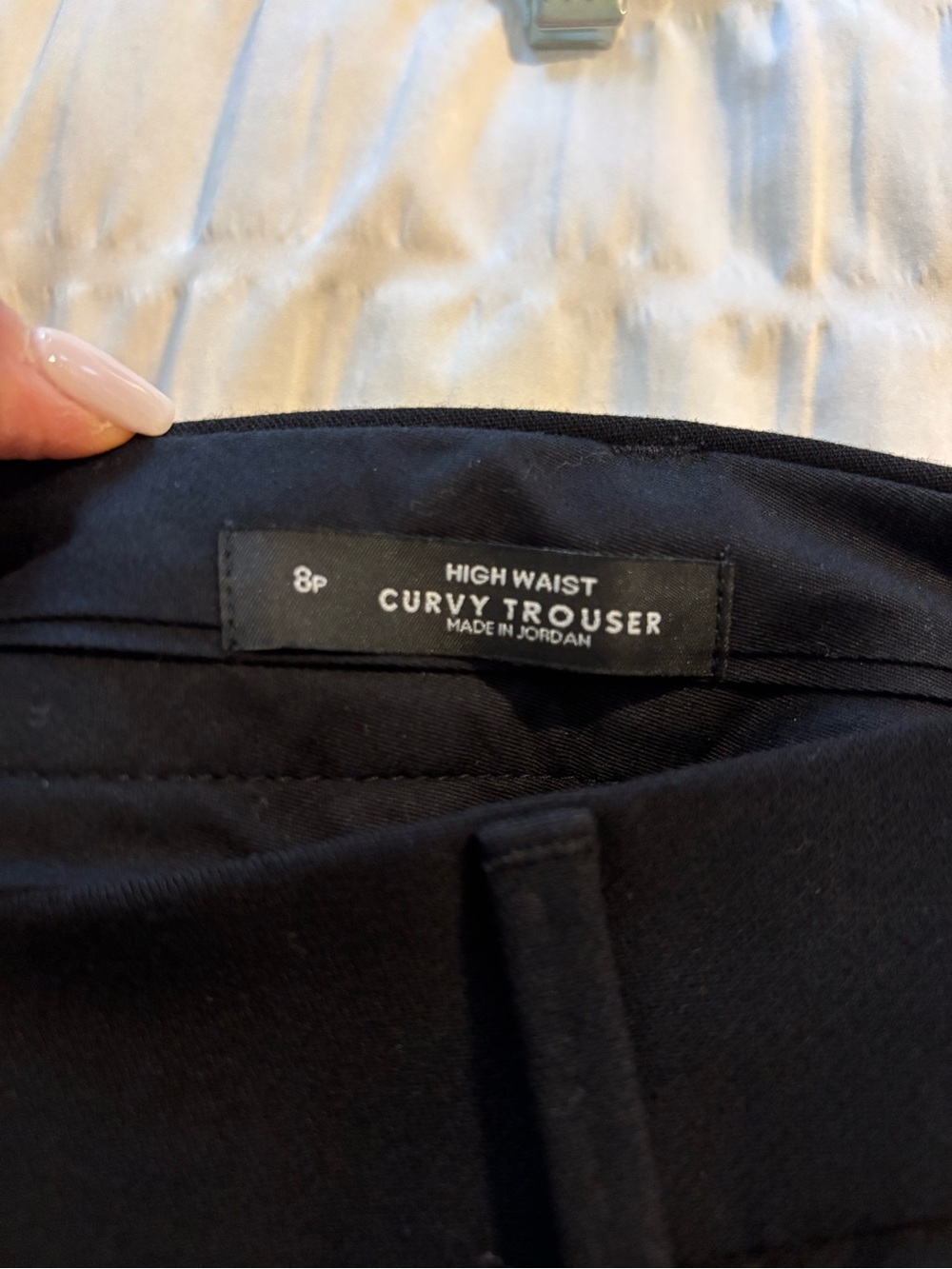 Classic Black Straight-Leg Dress Pants for Women - Picture 5 of 5